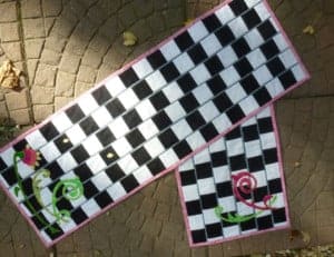 Making Placemats Is Fun With Illusions Table Runner and Placemat Pattern