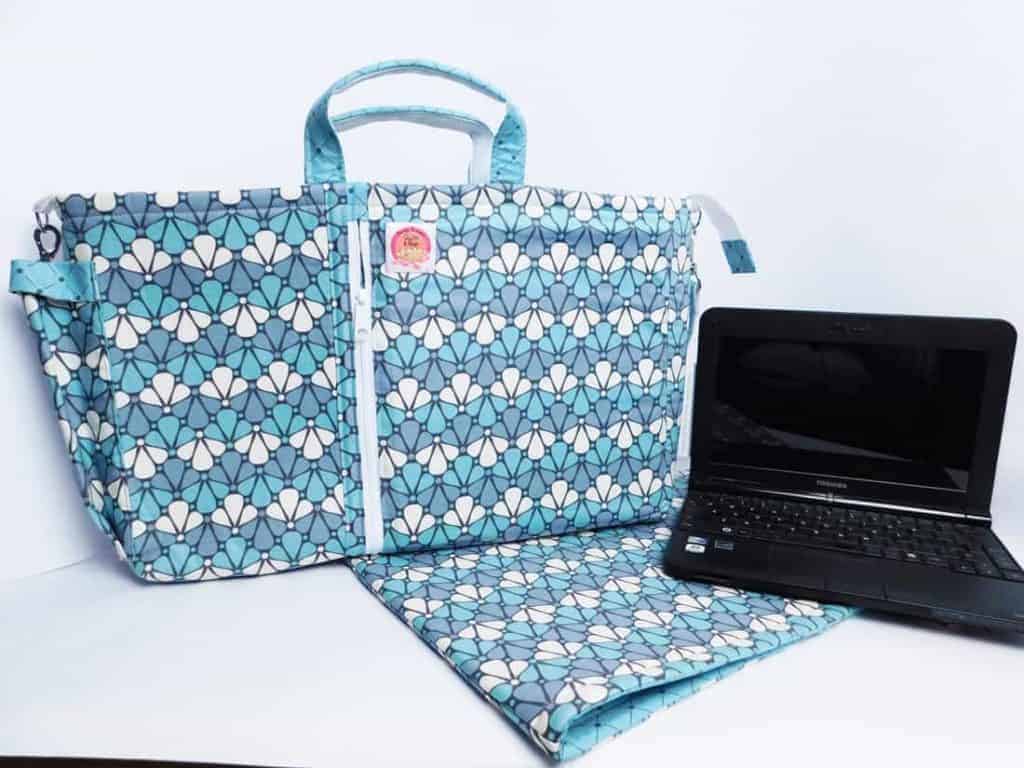 Urban Computer Satchel Laptop Bag Pattern