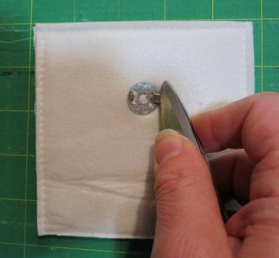 The arms are bent back