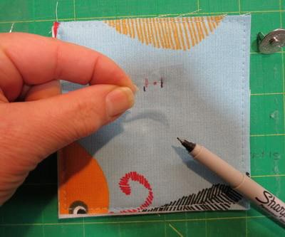 Reinforce the fabric with vinyl.