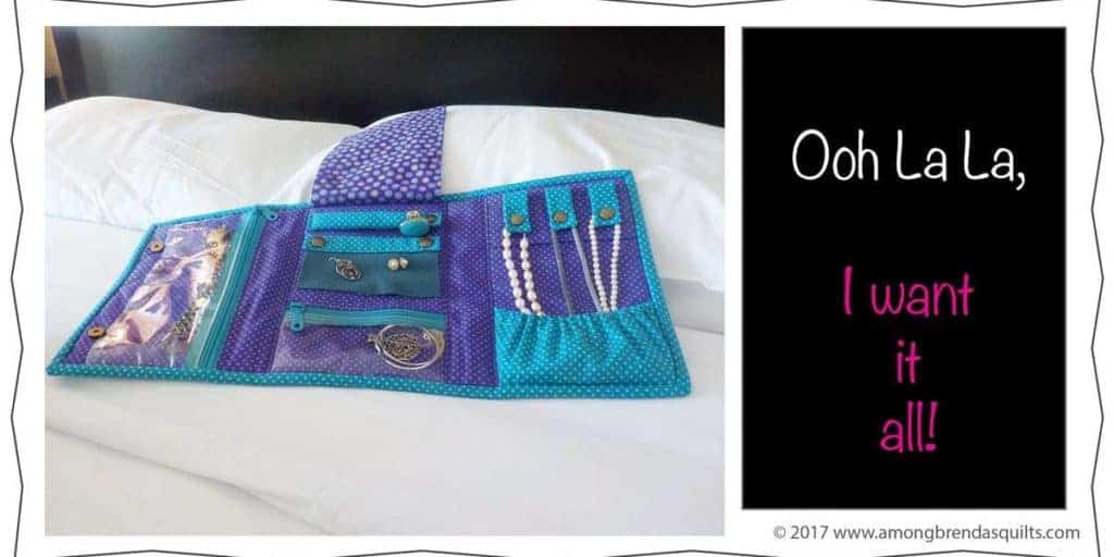 Ooh La La is a Jewelry Bag and Organizer