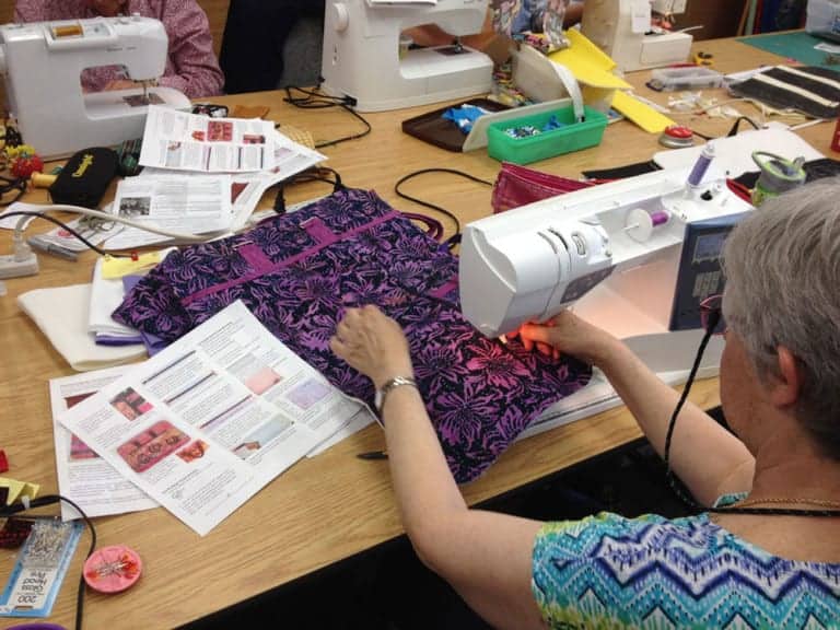 Four Bag Making Classes at Quilty Pleasures and Sew For It!, Plus a Trunk