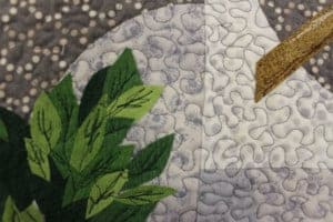 Art Quilt By Patricia Koziol: Stuck