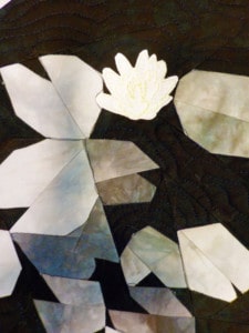 Art Quilt By Patricia Scott: Water Lily