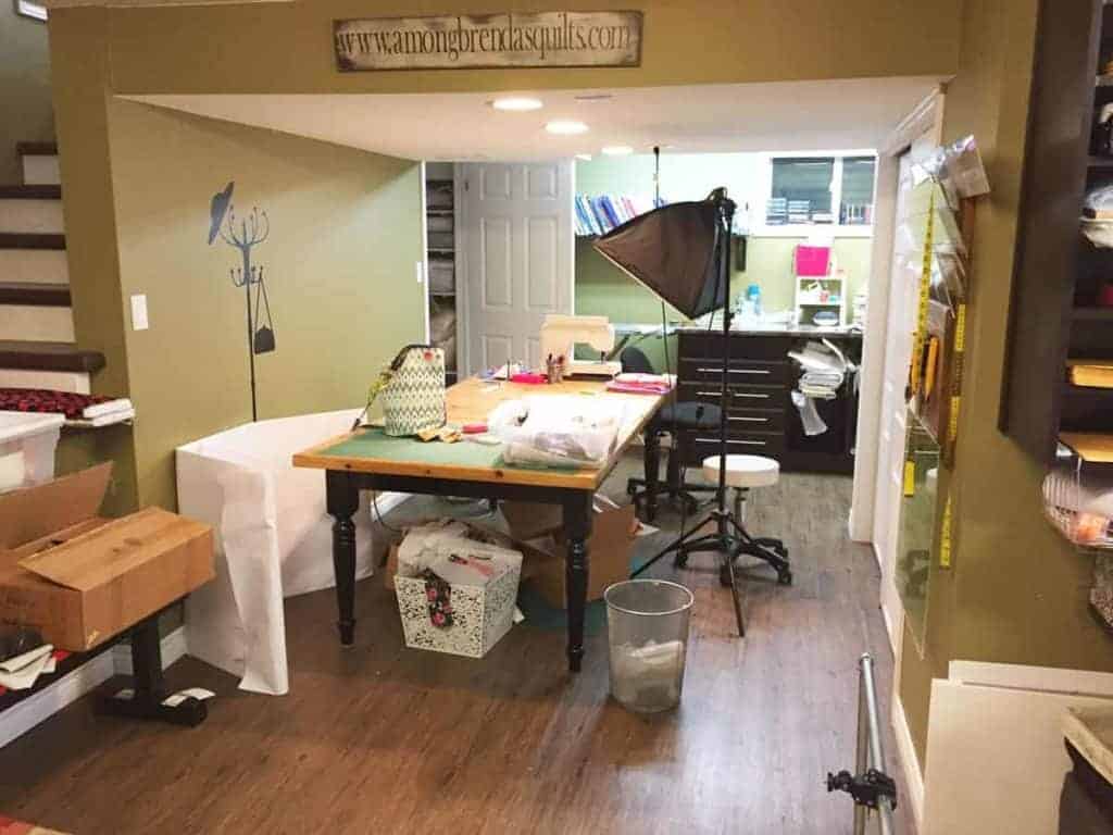 Brenda Miller's home studio 