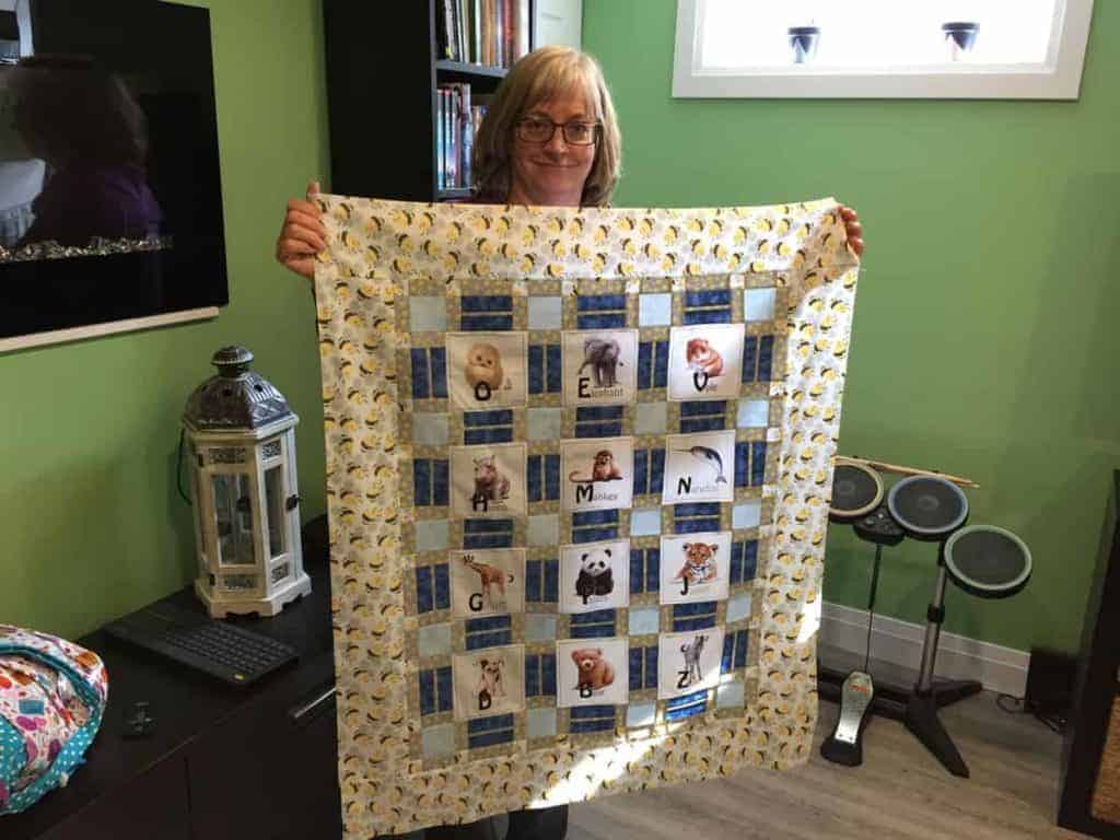 Diaper Bags and Quilts for New Babies