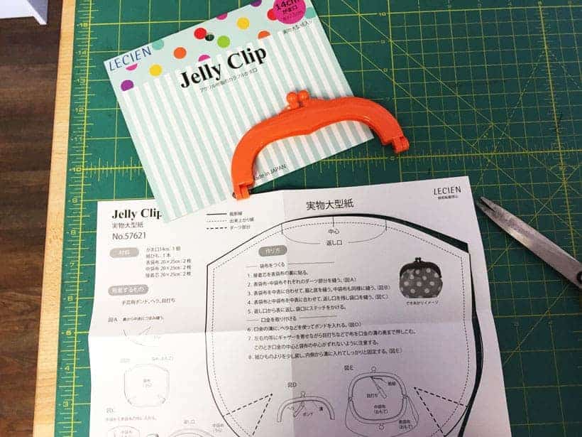 Jelly clip and instructions