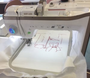 Sewing Machine Demonstrations at Baby Lock Open House