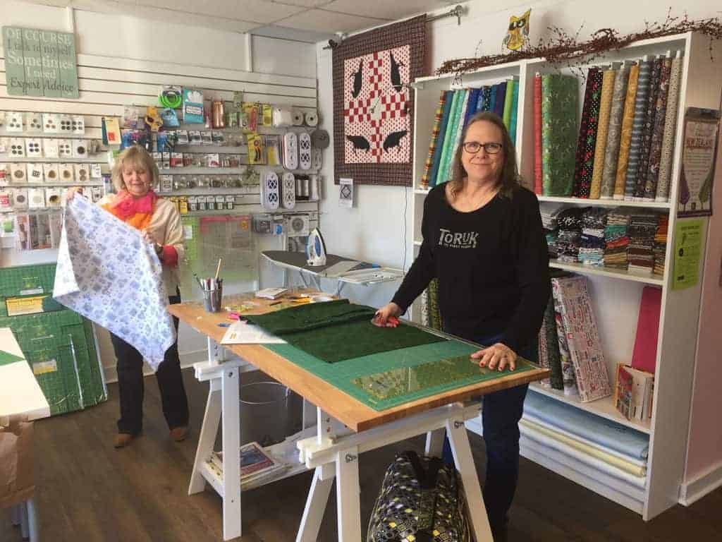 Sewing projects at ABQ Studio