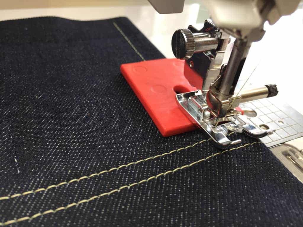 Sewing with jean-a-ma-jig