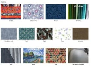 How to compare fabrics online