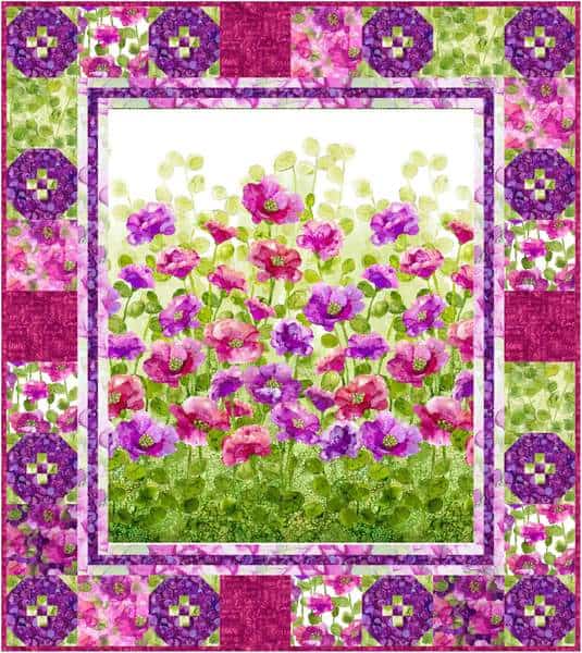 Panel Play: One For All Lap Quilt Pattern