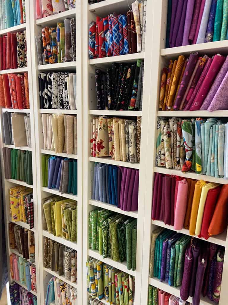 Fat quarter selection