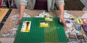 Array of quilting tools