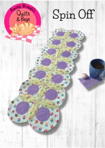 Free Pattern: The Spin Off Table Runner