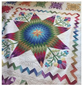"Getting to Know Hue: BOM quilt