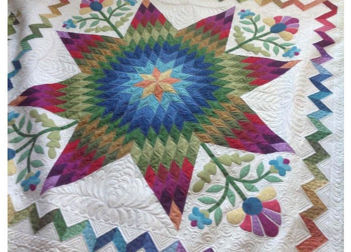 "Getting to Know Hue: BOM quilt
