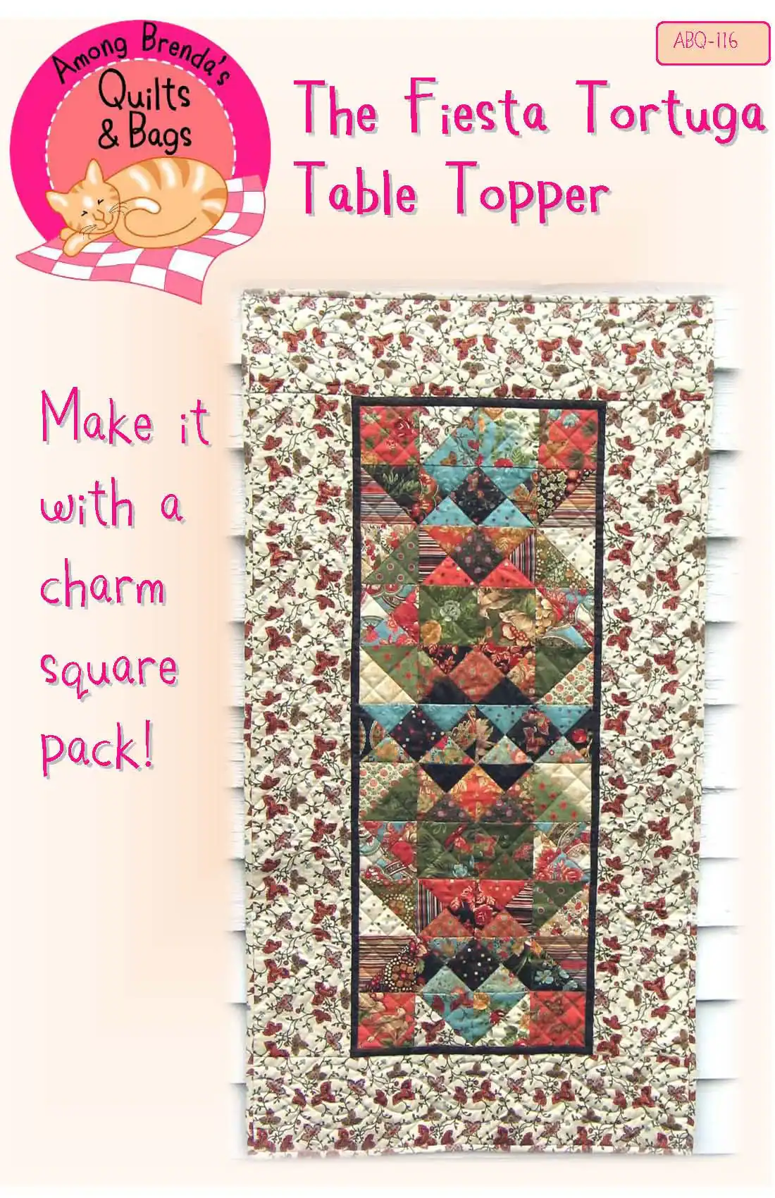 Fiesta Tortuga Table Runner pattern.