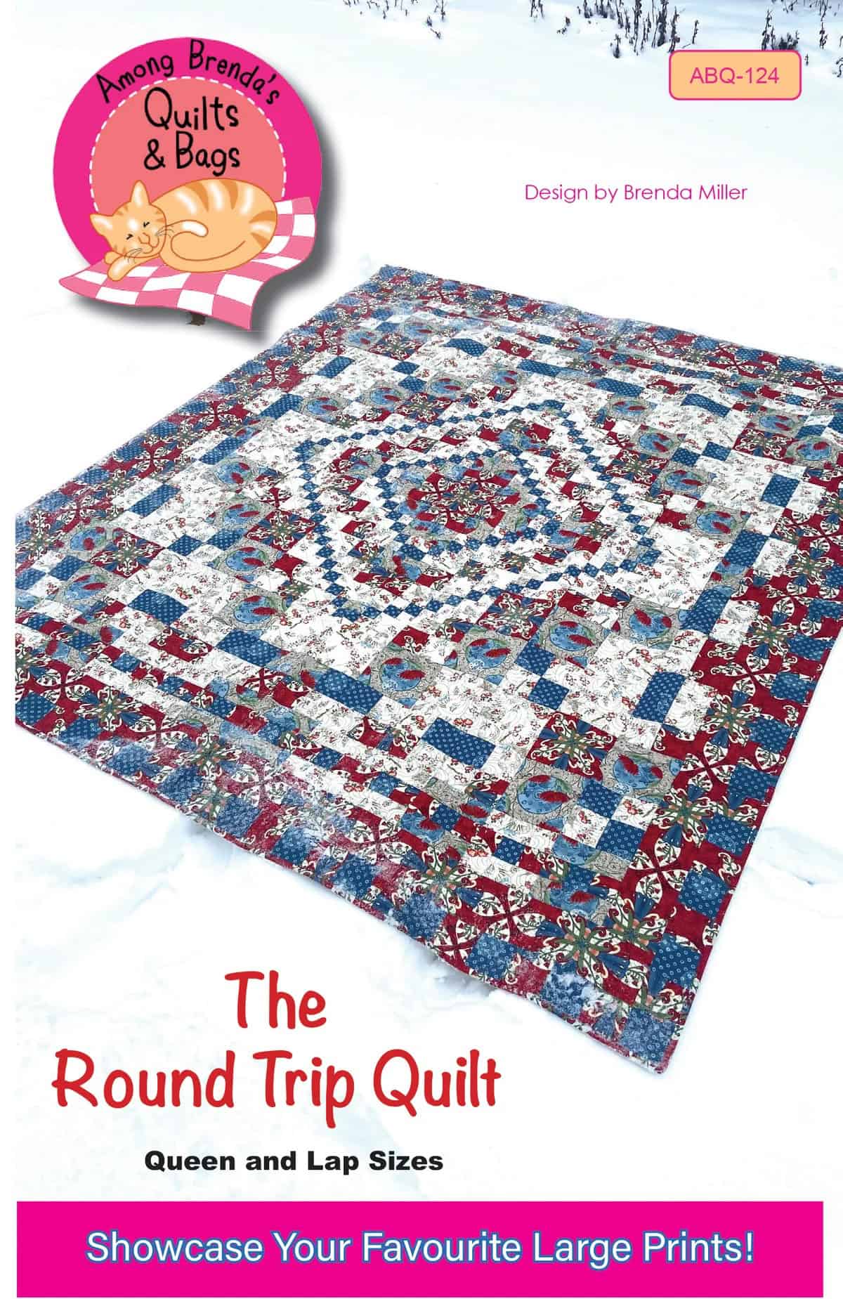 Round Trip quilt pattern.