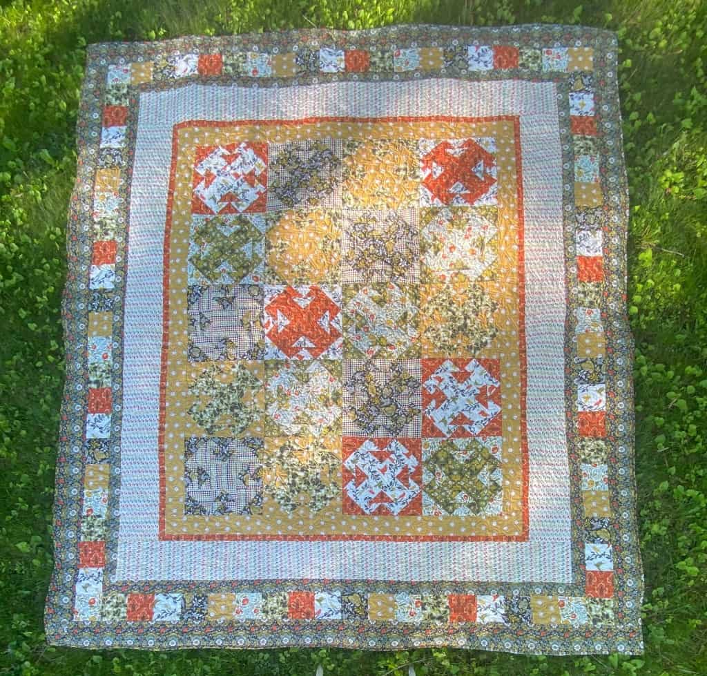 Two to Tango quilt, designed by Brenda Miller