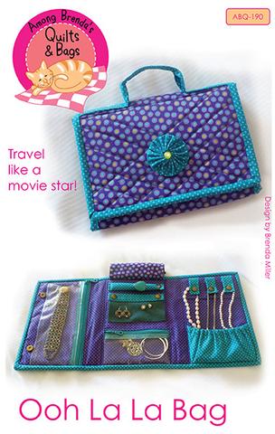 Easy to sew Travel JEWELRY Organizer Bag