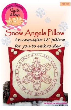 Snow Angels Pillow pattern