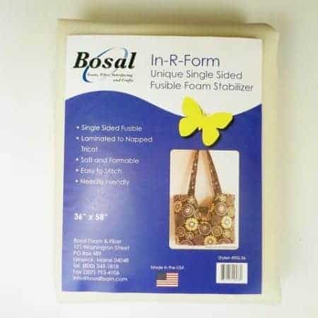 Bosal In R Form Single Sided Fusible 36x58