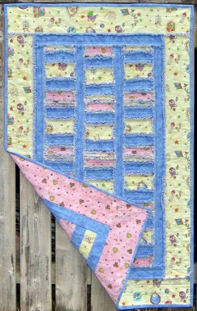 Raggy Baby Quilt