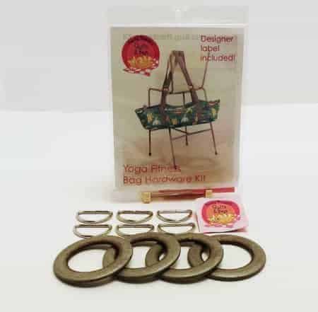 Yoga Fitness Bag Hardware Kit - Nickel