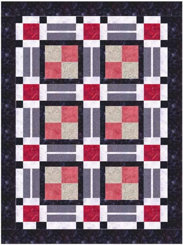 Piccadilly Quilt Pattern For Beginners Abq-167