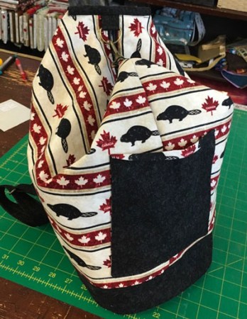 Market Street Backpack made by customers